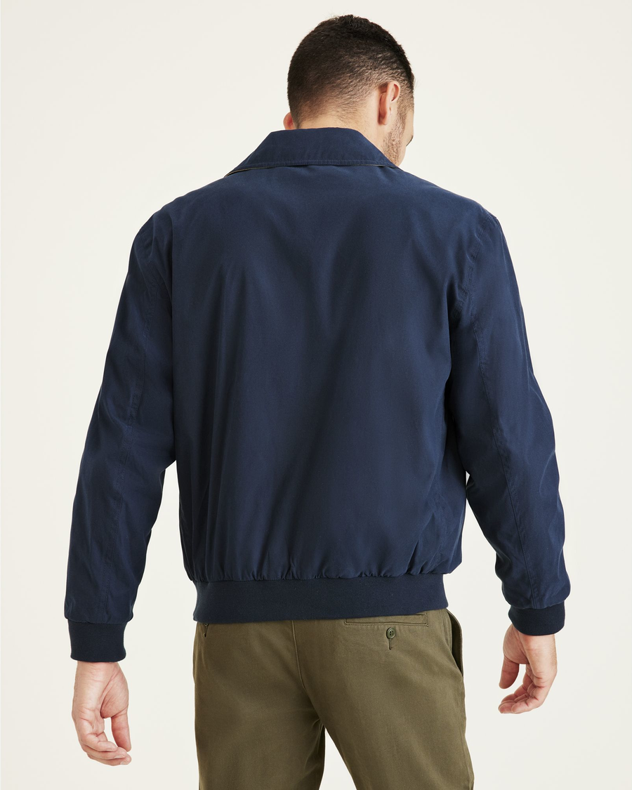 (image for) Flawless Microtwill Relaxed Laydown Collar Bomber